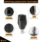 2-in-1 Fiber Optic Otoscope And Ophthalmoscope Set - CYNAMED