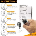 2-in-1 Fiber Optic Otoscope And Ophthalmoscope Set - CYNAMED