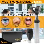 2-in-1 Fiber Optic Otoscope And Ophthalmoscope Set - CYNAMED