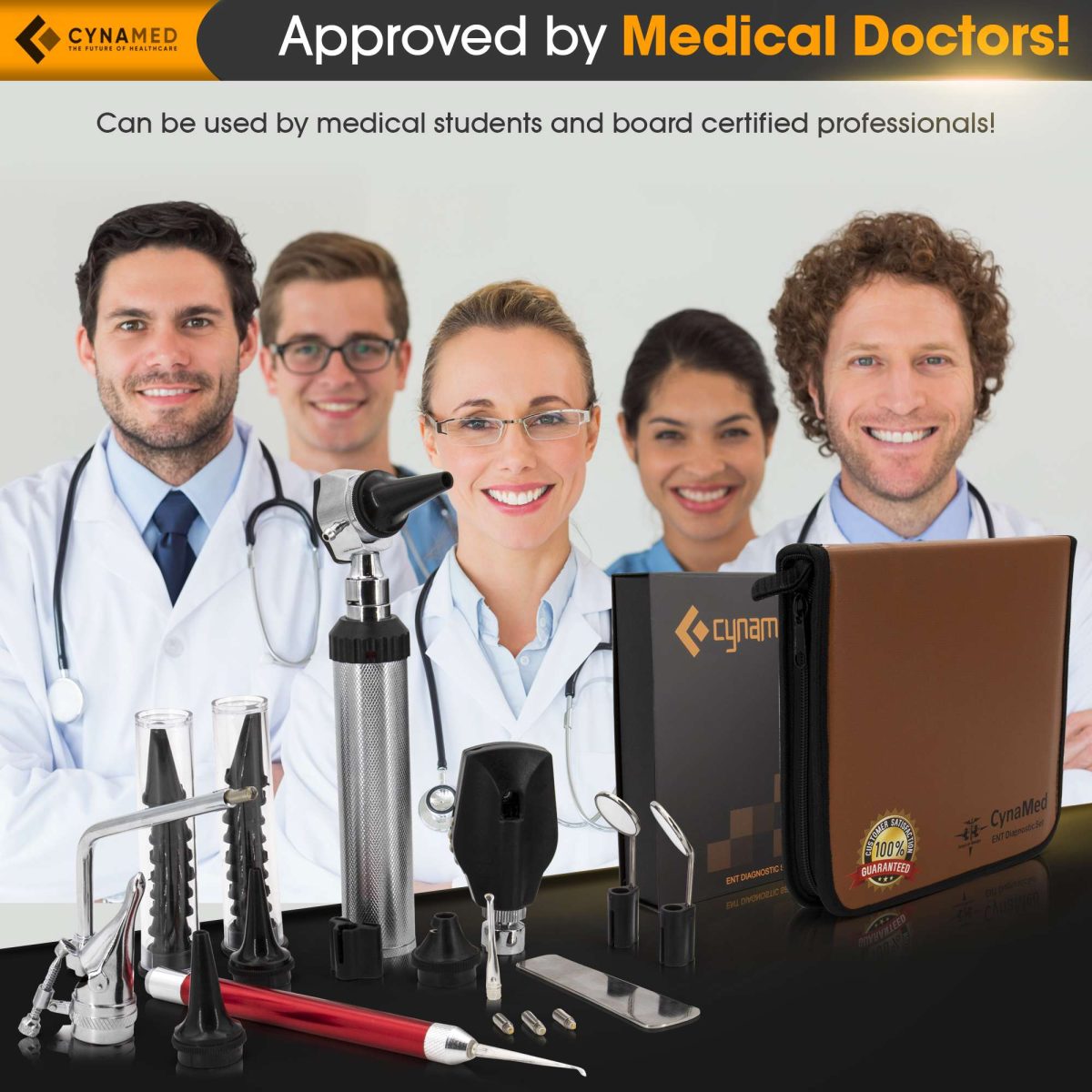 Cynamed ENT Diagnostic Kit - Ear, Nose and Throat Exam Kit - Image 7