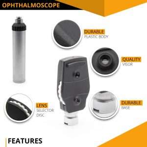 Cynamed Student Otoscope Set - Multi-Function Ear Scope