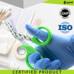 Cynamed Trauma Bandage Scissors - Safety Medical Scissors with Blunt Tip and Serrated Blade