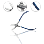 Holding pad optical pliers tool
