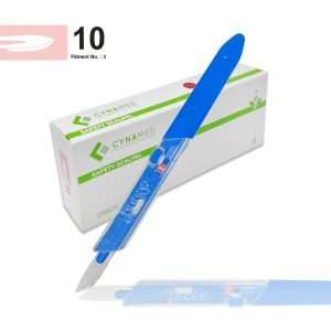 Safety Scalpels with Graduated Handles - 10PK