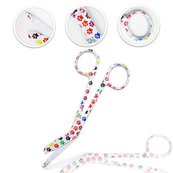 5.5 in. Bandage Scissors Paw Print