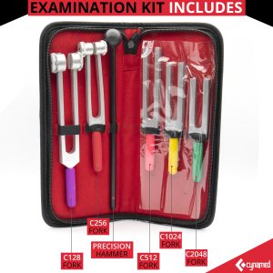 Cynamed Color Coded Tuning Fork Set-1