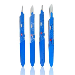Safety Scalpels with Graduated Handles - 10PK
