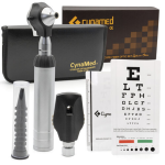 2-in-1 Fiber Optic Otoscope And Ophthalmoscope Set
