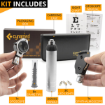 2-in-1 Fiber Optic Otoscope And Ophthalmoscope Set