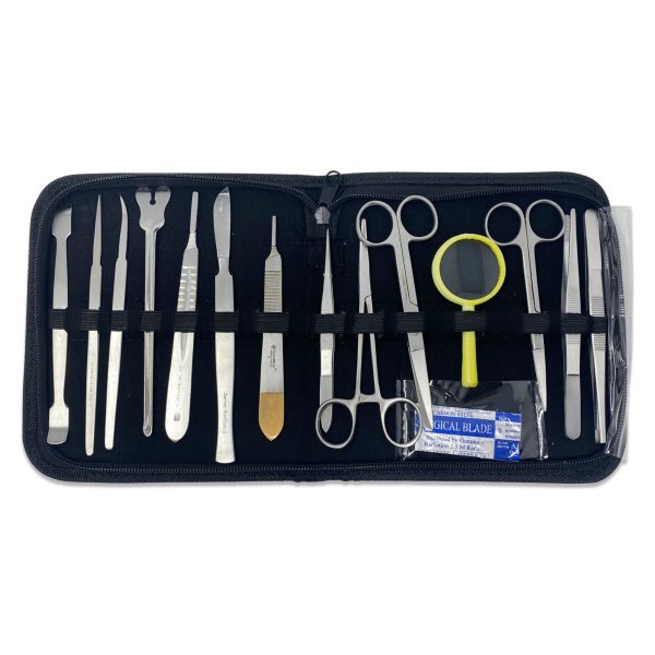 Premium 34 Pcs Advanced Biology Lab Anatomy Medical Student Dissection Kit