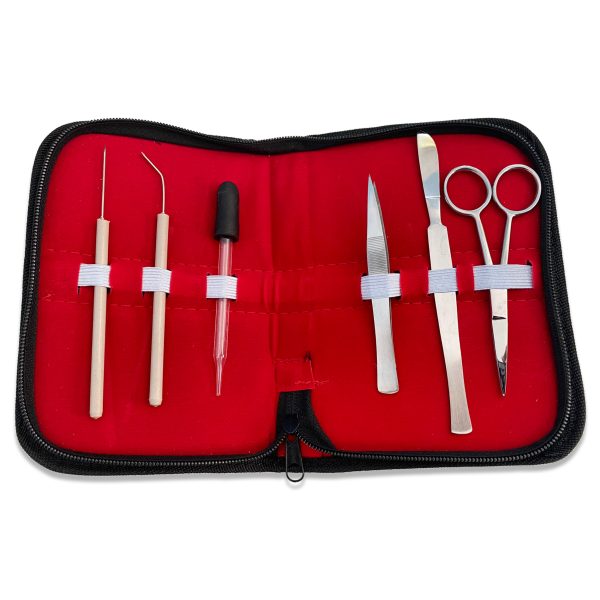 Cynamed Zippy Student Science Dissecting Kit with Standard Scalpel (6 Pieces)