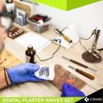 Dental Lab Plaster Knives Kit, 6Pc