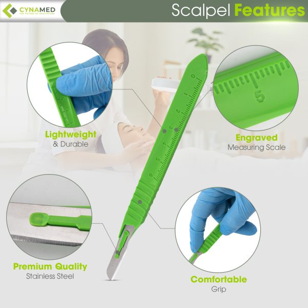 Dermaplaning Disposable Blades - 10R_1